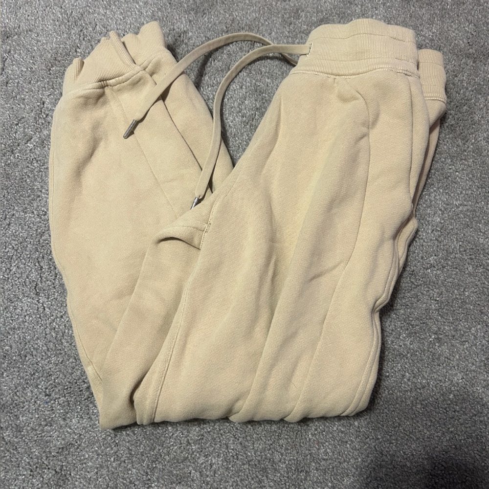 lululemon athletica Tan Track Pants